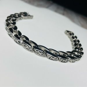 SILVER LINK BRACELET